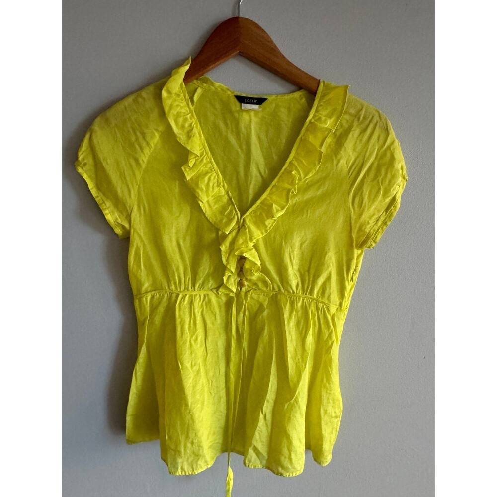 JCrew Blouse Part Silk